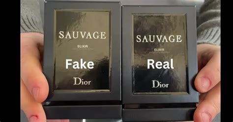 original vs fake dior sauvage.